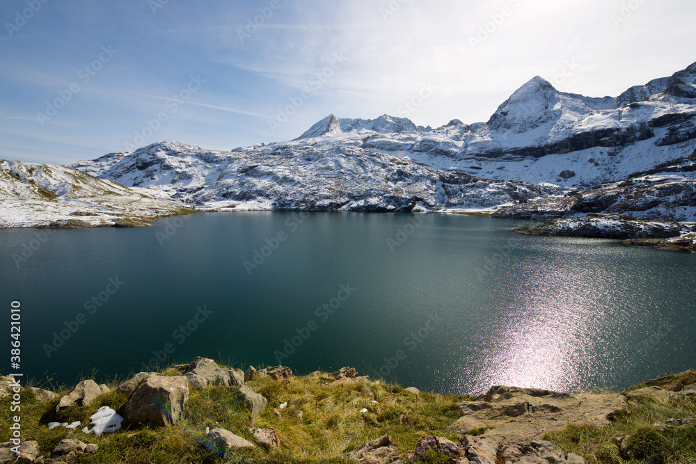 Estanes lake in the Pyrenees