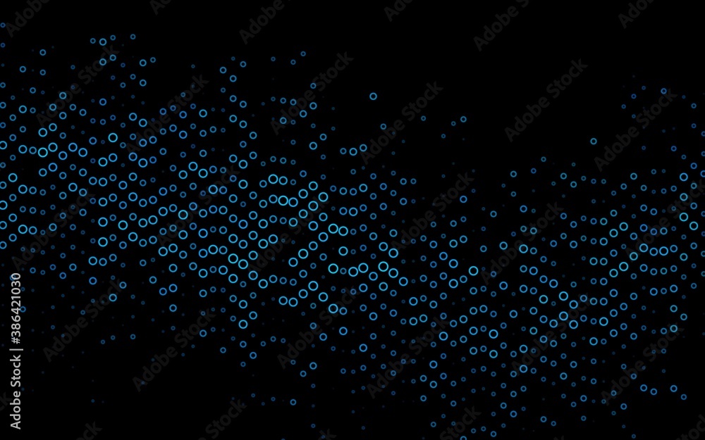 Light BLUE vector backdrop with dots. Light BLUE vector backdrop with dots.
