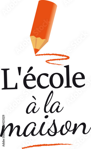 CRAYON L'ECOLE A LA MAISON