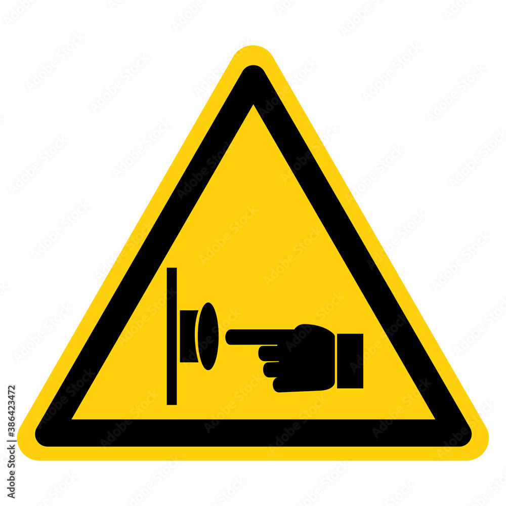 Emergency Stop Push Button Symbol Sign, Vector Illustration, Isolate On White Background Label .EPS10 Emergency Stop Push Button Symbol Sign, Vector Illustration, Isolate On White Background Label .EPS10