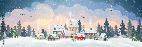 Christmas Village Houses