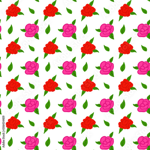 Rose Seamless Pattern