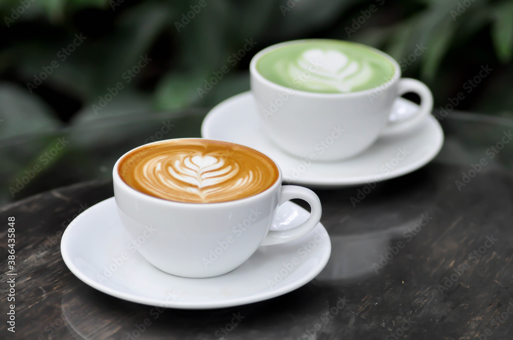 coffee , hot cofffee and milk green tea coffee , hot cofffee and milk green tea