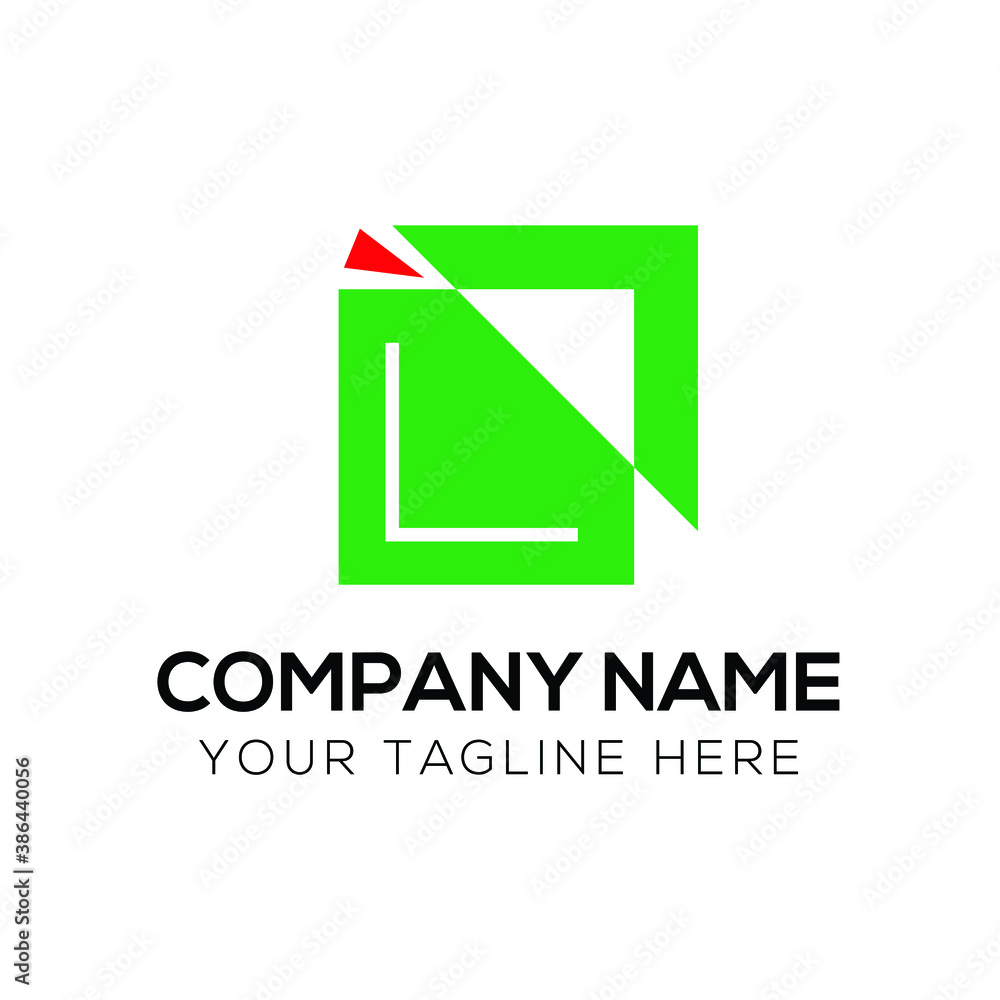 Naklejka premium business logo design