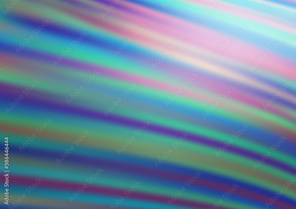 Light BLUE vector blurred shine abstract background. Light BLUE vector blurred shine abstract background.