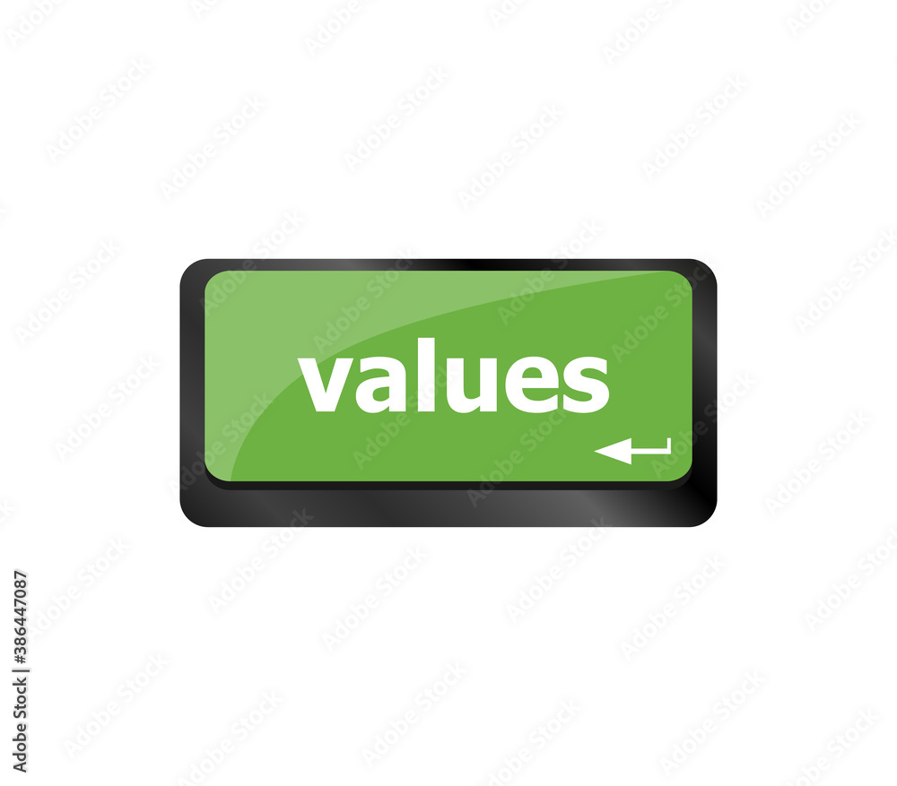 Values sign button on computer keyboard button Values sign button on computer keyboard button