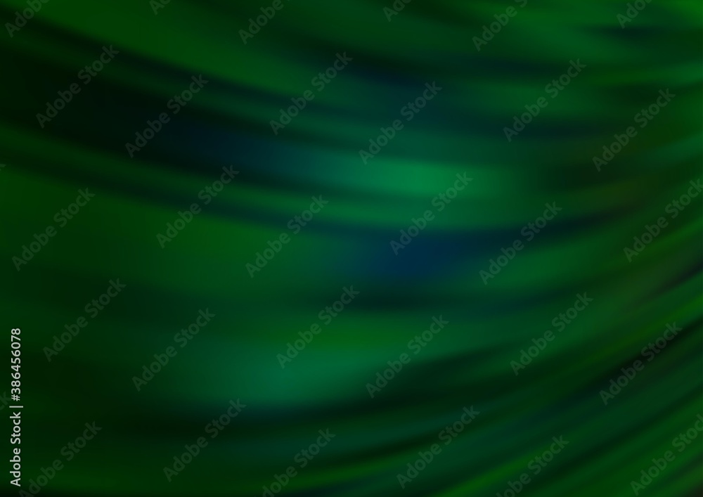 Dark Green vector bokeh template. Dark Green vector bokeh template.