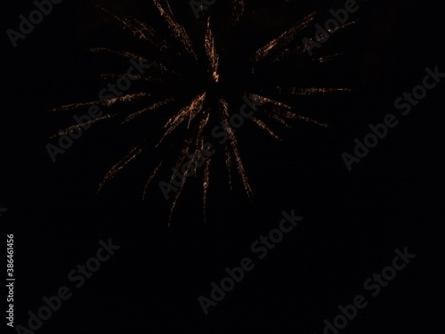 fireworks in the sky