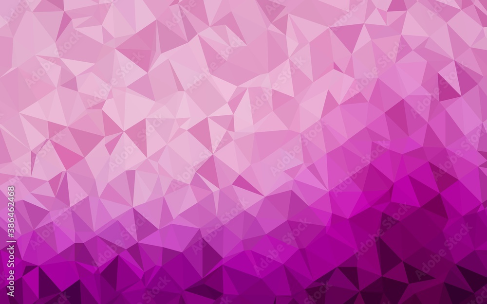 Light Purple vector blurry triangle pattern. Light Purple vector blurry triangle pattern.