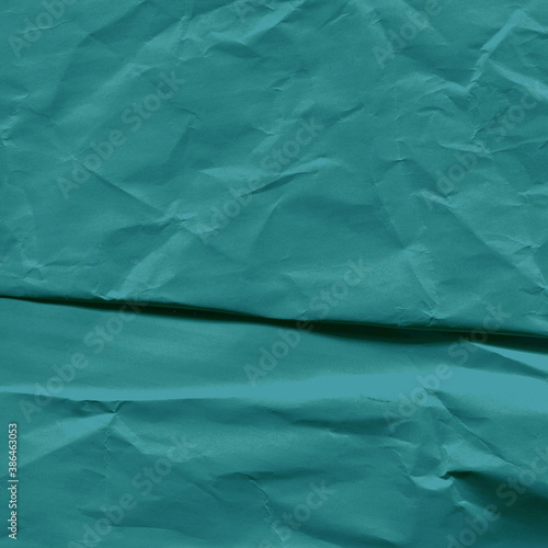 Wallpaper Mural Blue vintage and old looking crumpled paper background. Retro cardboard texture. Grunge paper for drawing. Ancient book page. Present wrapping. Torontodigital.ca