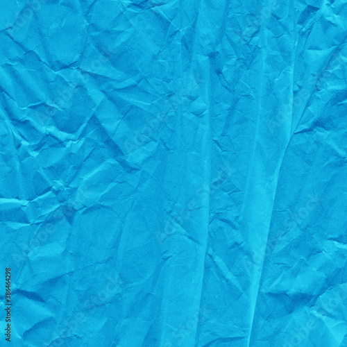 Wallpaper Mural Blue vintage and old looking crumpled paper background. Retro cardboard texture. Grunge paper for drawing. Ancient book page. Present wrapping. Torontodigital.ca