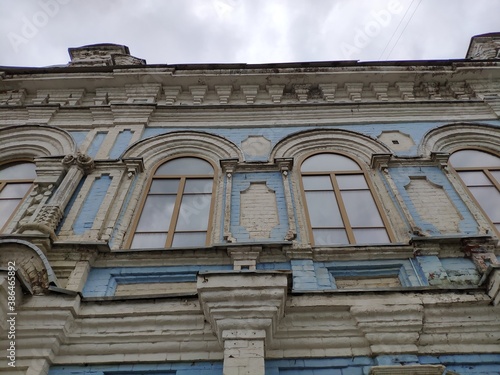 Facade of a building on Permskaya street in Perm 2