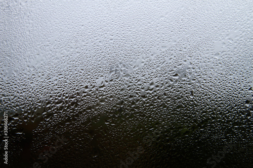Raindrops on a window