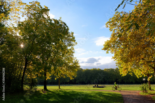 Canvas Print Vincennes wood in Paris 12th arrondissement