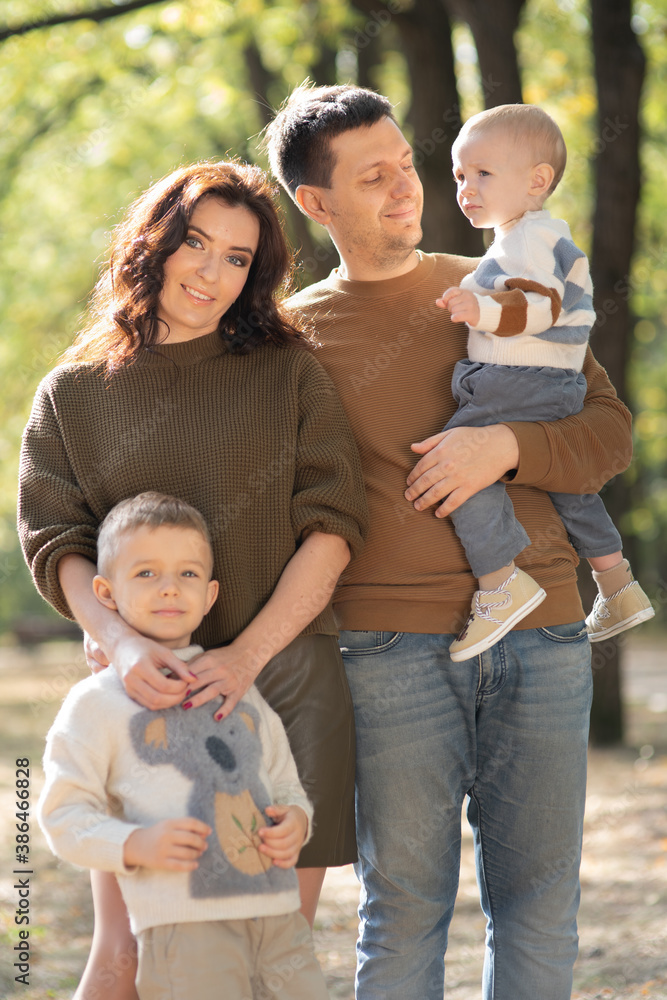Family with two children Family with two children
