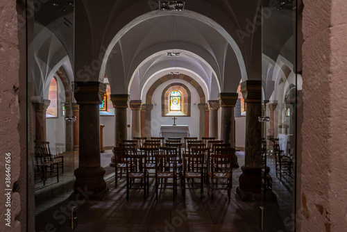 A church in St. Goar in Germany