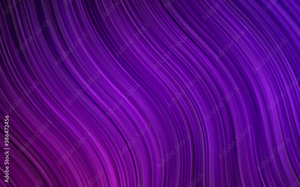 Dark Purple vector background with lava shapes. Dark Purple vector background with lava shapes.