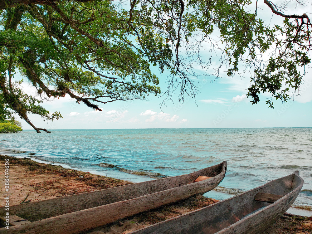 Playas de ensueño en lagunas de agua dulce