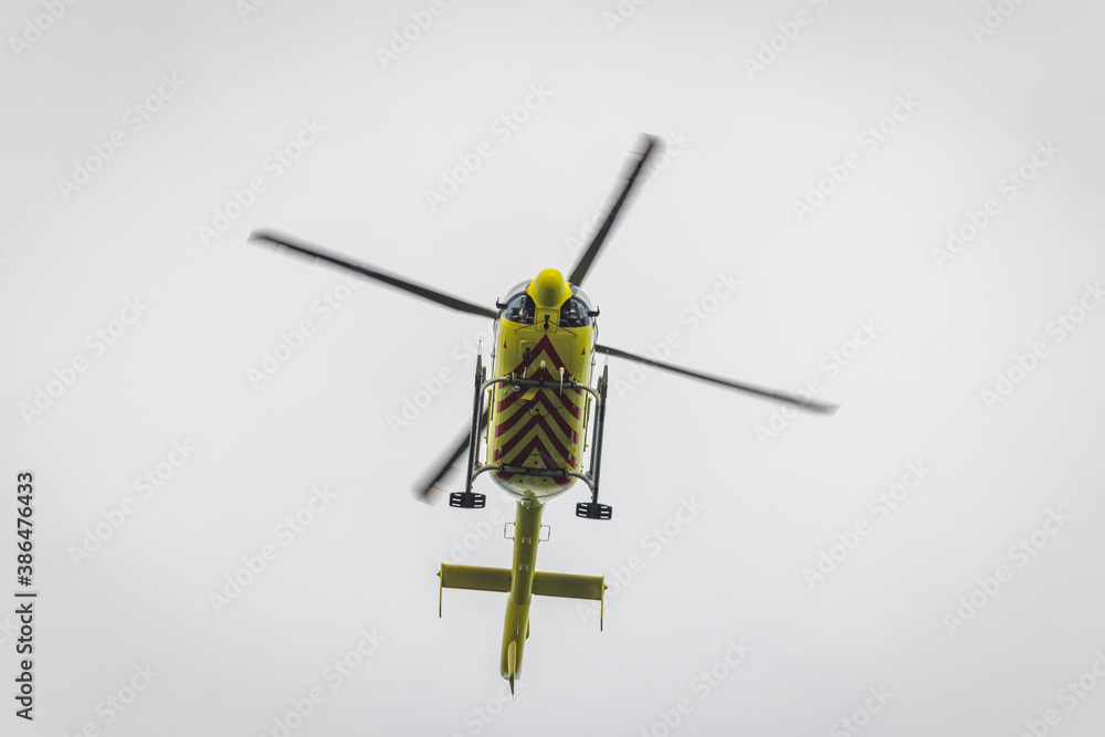 Hungarian rescue air ambulance helicopter Hungarian rescue air ambulance helicopter