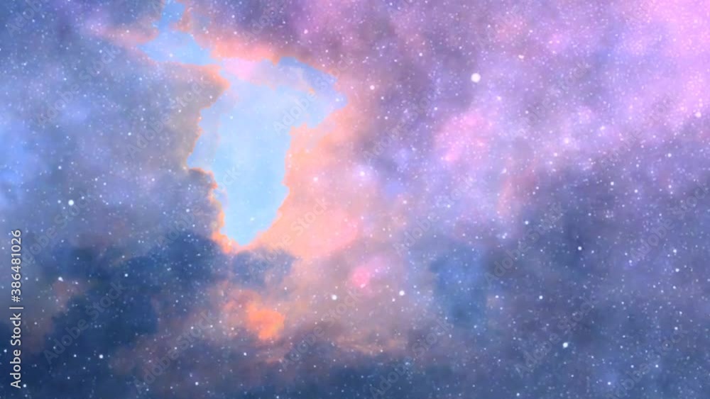 Stars in the cloudy sky Stars in the cloudy sky