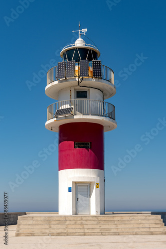View of Cape of Ortegal light house in the Galicia region of Spain.