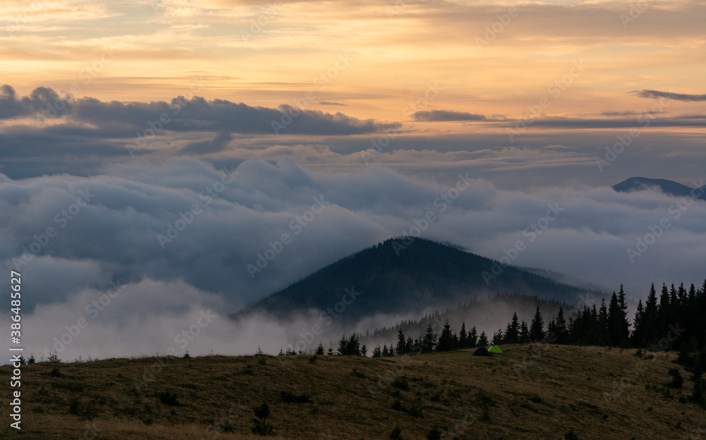 sunrise in the mountains
Ukrainian Carpathians