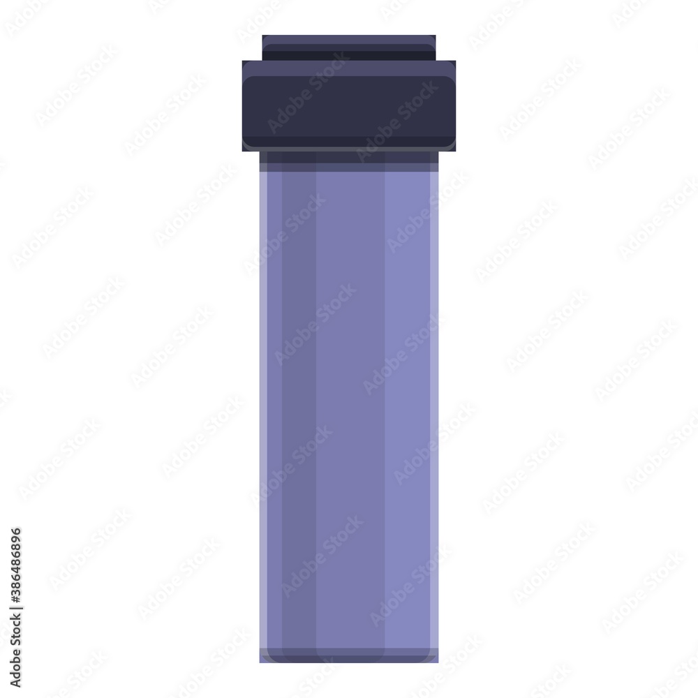 Trainer bottle icon. Cartoon of trainer bottle vector icon for web design isolated on white background Trainer bottle icon. Cartoon of trainer bottle vector icon for web design isolated on white background