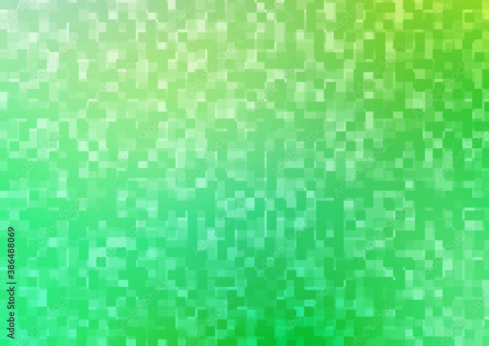 Light Green, Yellow vector background with rectangles. Light Green, Yellow vector background with rectangles.