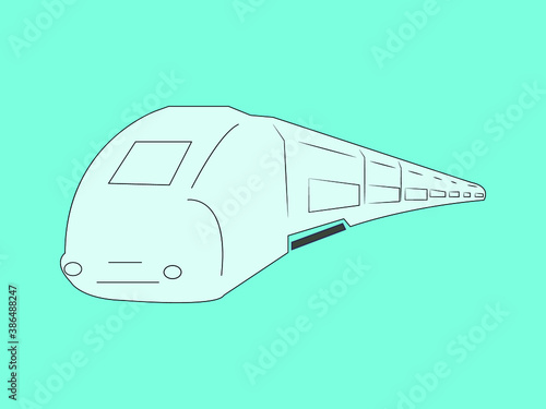 illustration of a train