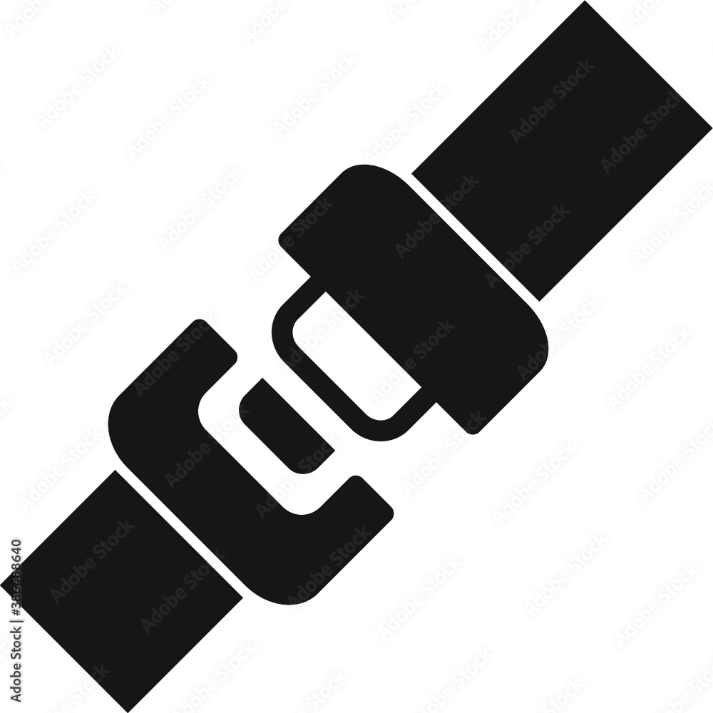 seat belt badge vector illustration eps10 seat belt badge vector illustration eps10