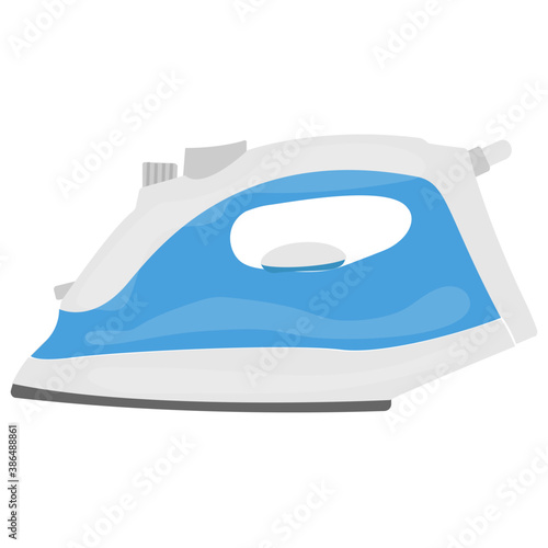 
A water iron with button on it to spoof water drizzles commemorating for steam iron icon

