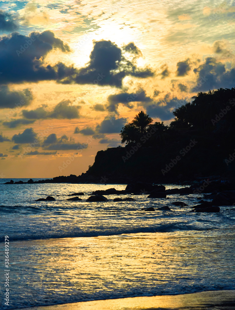 chacala nayarit atardecer