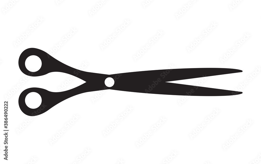 Scissor vector illustration isolated Scissor vector illustration isolated