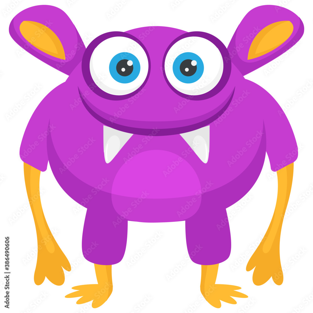 big ears alien monster with scaring expressions
big ears alien monster with scaring expressions