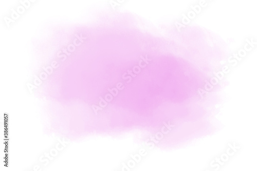 Abstract pink watercolor background pastel toned