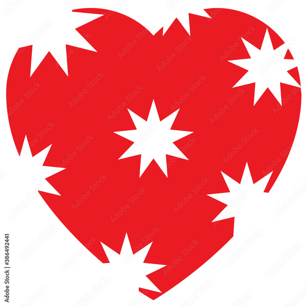 Love sign in blood color showing heart symbol icon
Love sign in blood color showing heart symbol icon