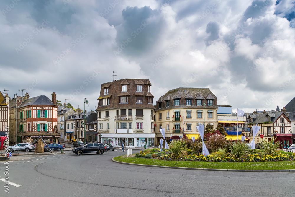 Square in Deauville, France