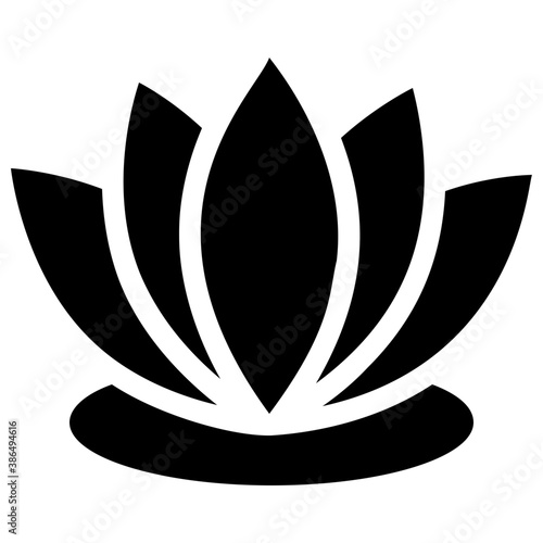  Flower inside a flower, graphic of lotus 