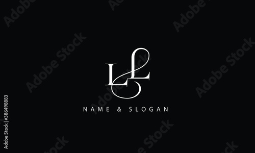 LL, L abstract letters logo monogram photo