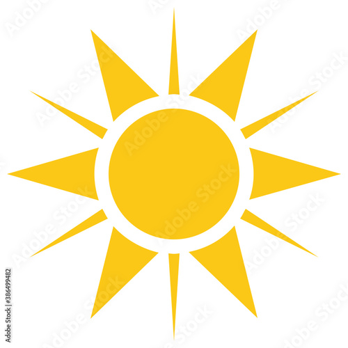 

Flower like sun with thin and thick rays giving the symbol of mayan sun 

