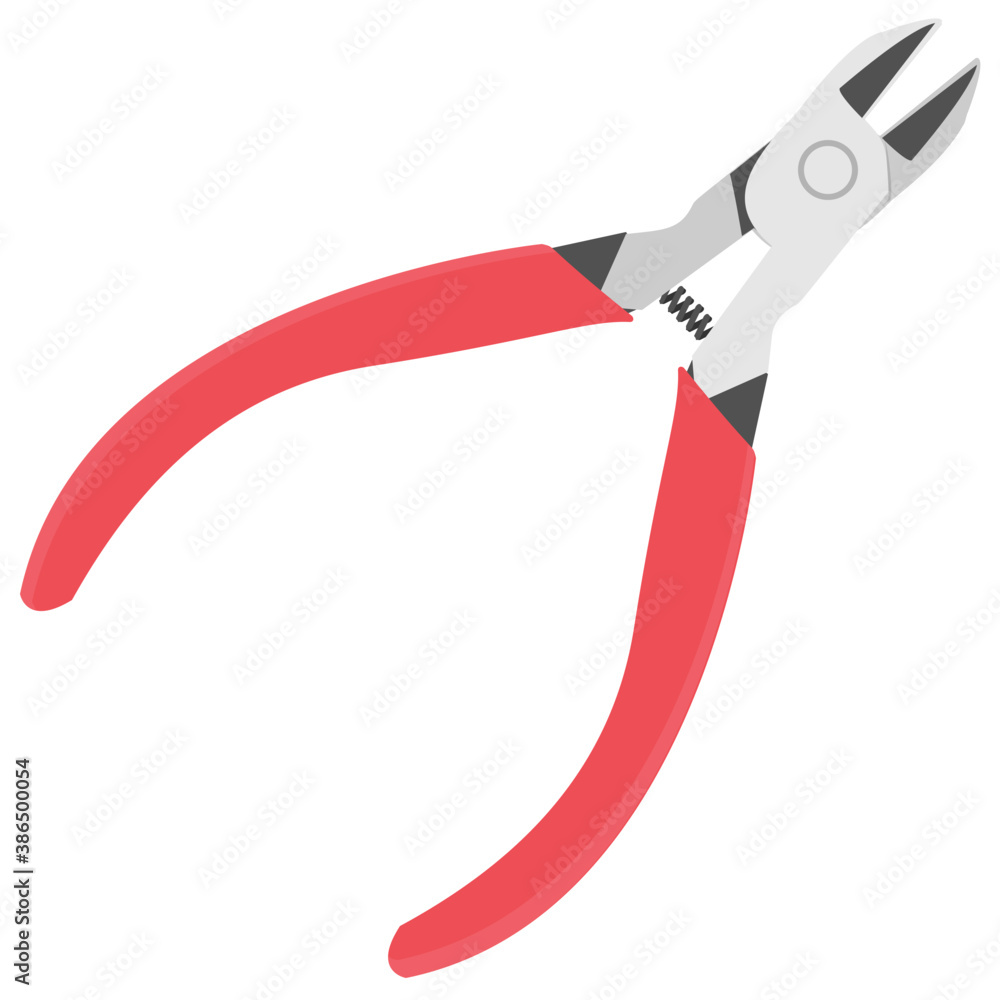 Pointed nose plier, wire cutting tool
Pointed nose plier, wire cutting tool