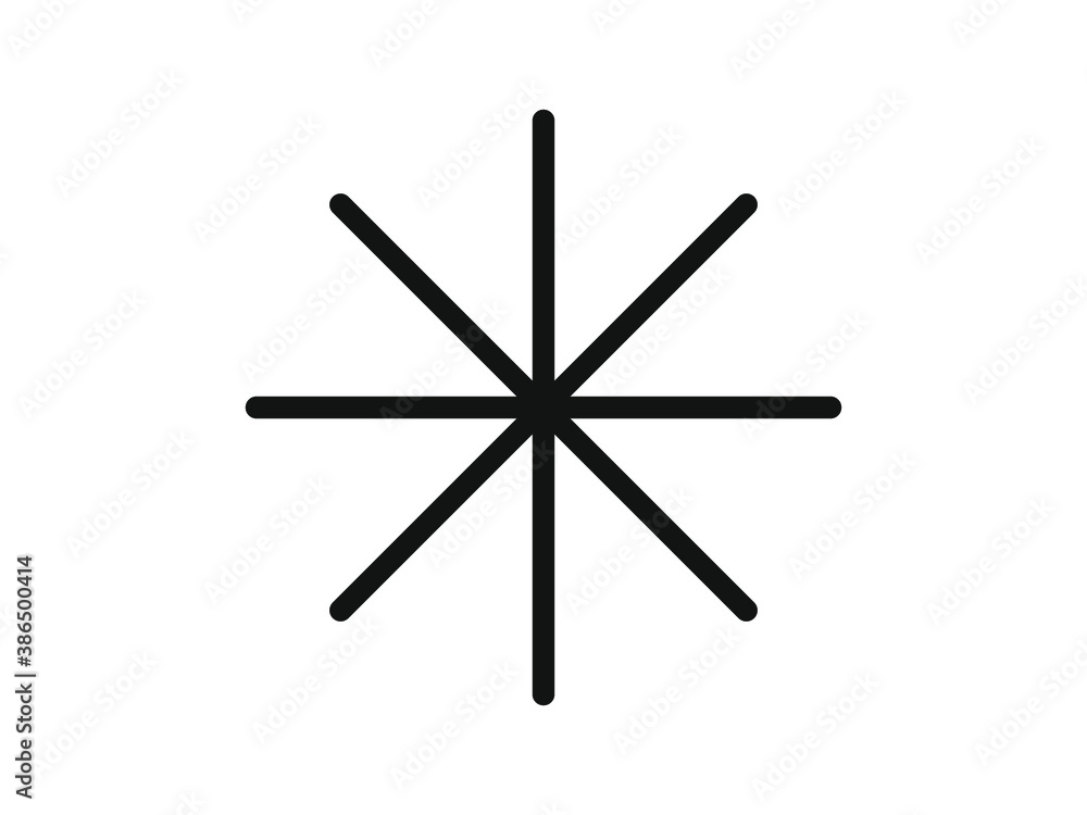 star isolated on white star isolated on white
