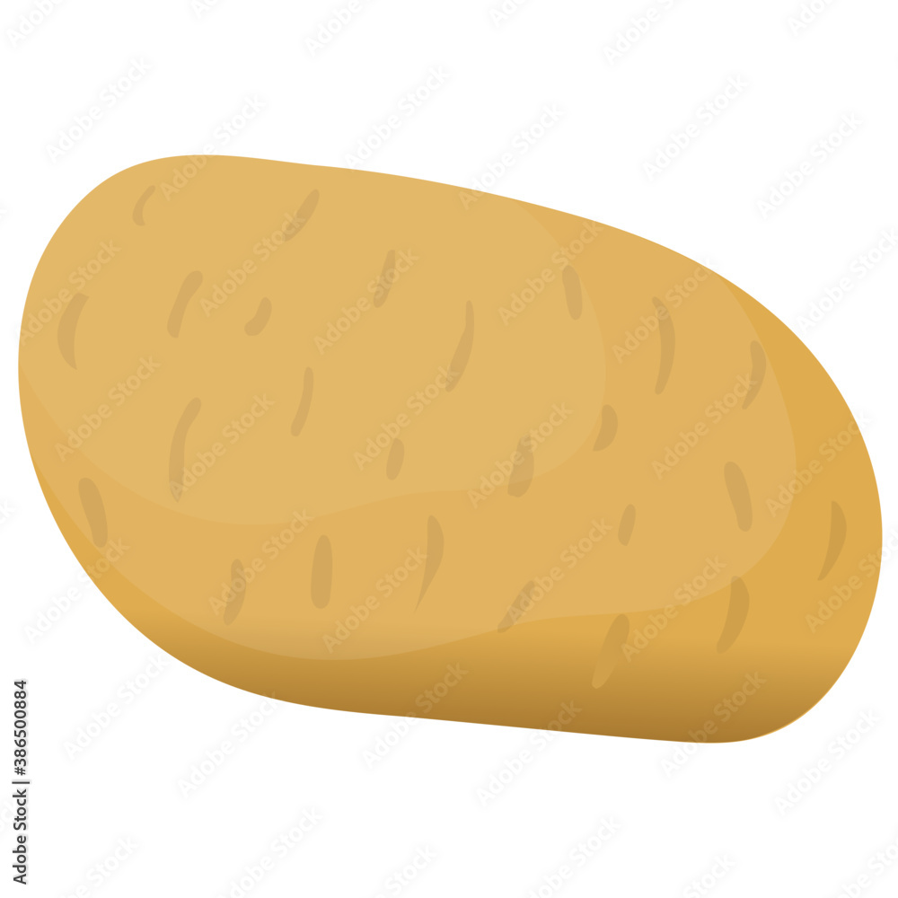 Round rough shaped fatty vegetable is here to depict potato icon
Round rough shaped fatty vegetable is here to depict potato icon