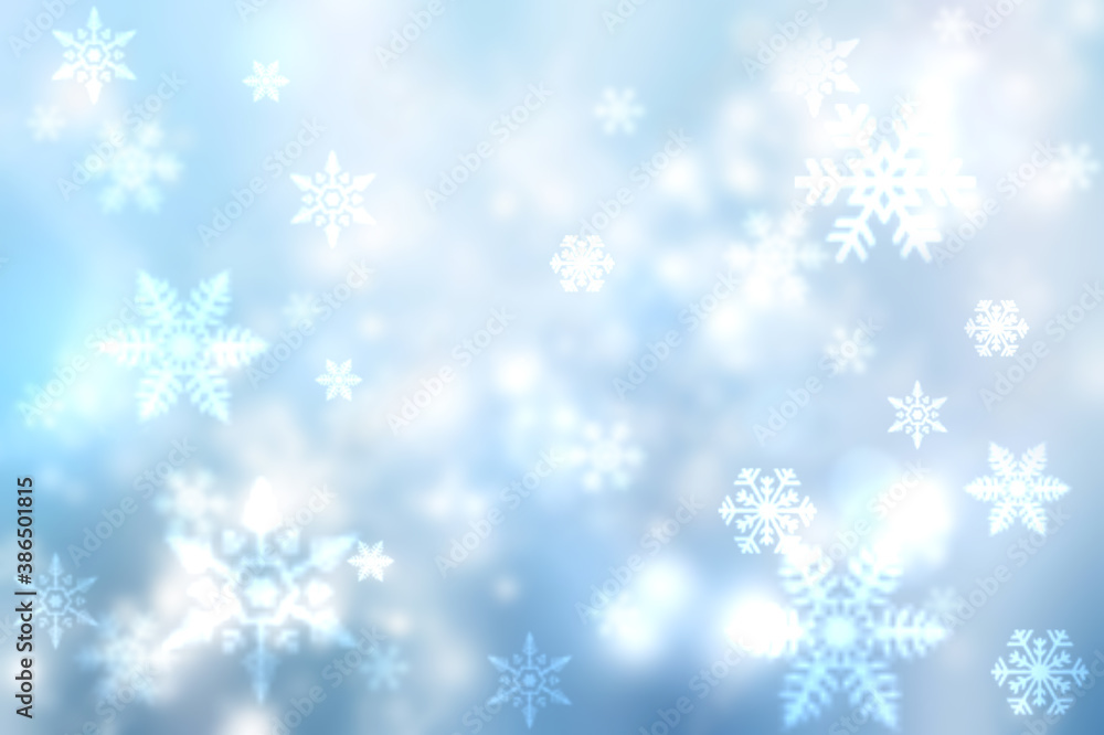 Christmas background with snowflakes,holiday wallpaper