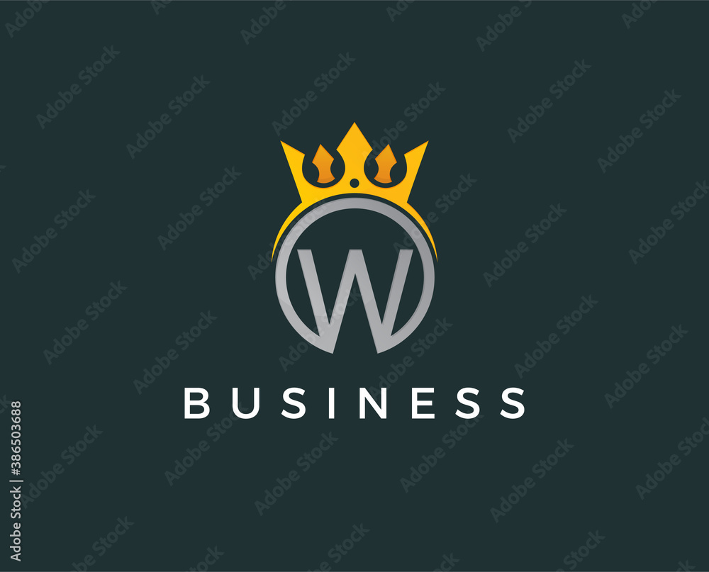 minimal letter w logo template - vector illustration minimal letter w logo template - vector illustration