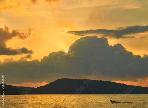 atardecer rincón de guayabitos photo