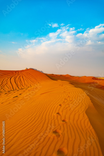 Mleiha Desert in Sharjah.