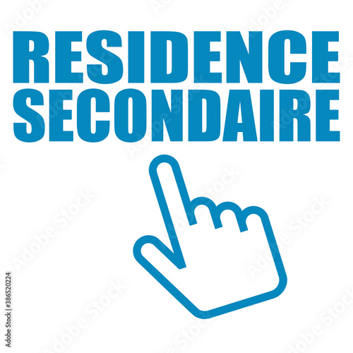 Logo résidence secondaire.