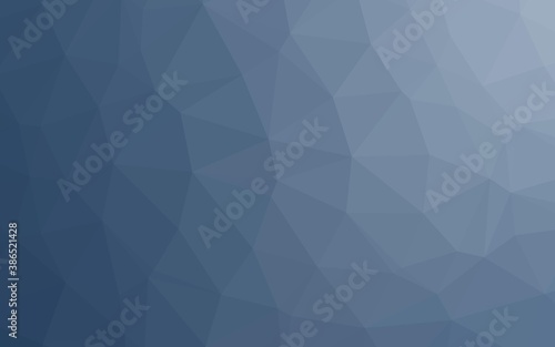 Fototapeta Naklejka Na Ścianę i Meble -  Light BLUE vector abstract mosaic backdrop.