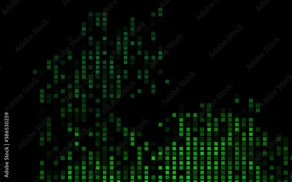 Dark Green vector backdrop with rectangles, squares. Dark Green vector backdrop with rectangles, squares.